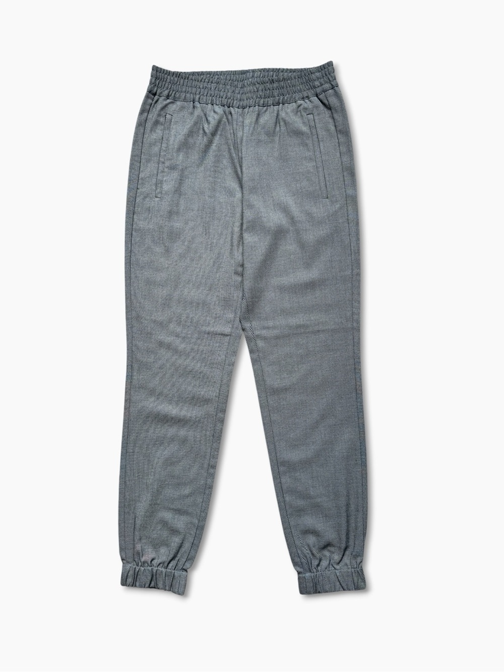 BANANA REPUBLIC Menswear Jogger 2 Gray Pull On Dress Pant Office‎ Business